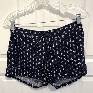 Gap linen anchor shorts